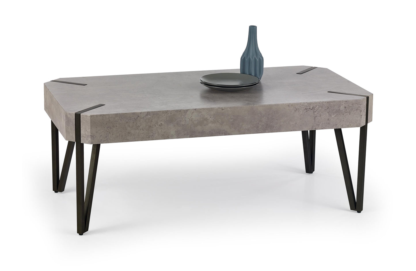 EMILY c.table, szín: beton / fekete