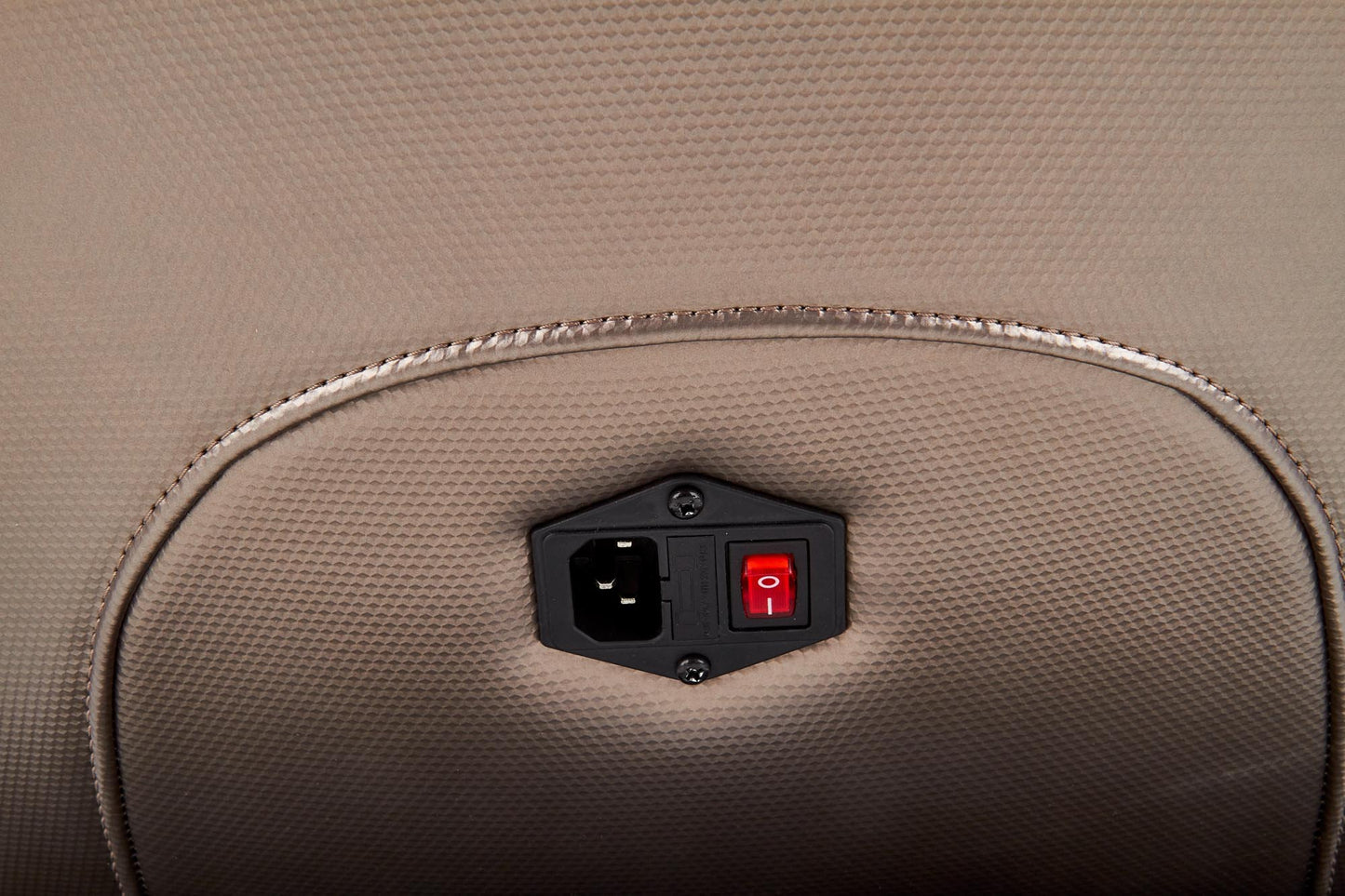 DOPIO masszázsfotel, szín: barna / bézs