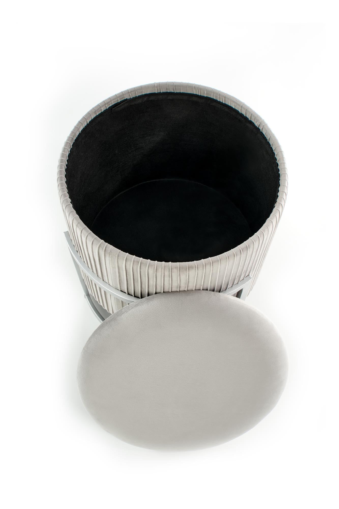 CRICKET puff szín: világosszürke