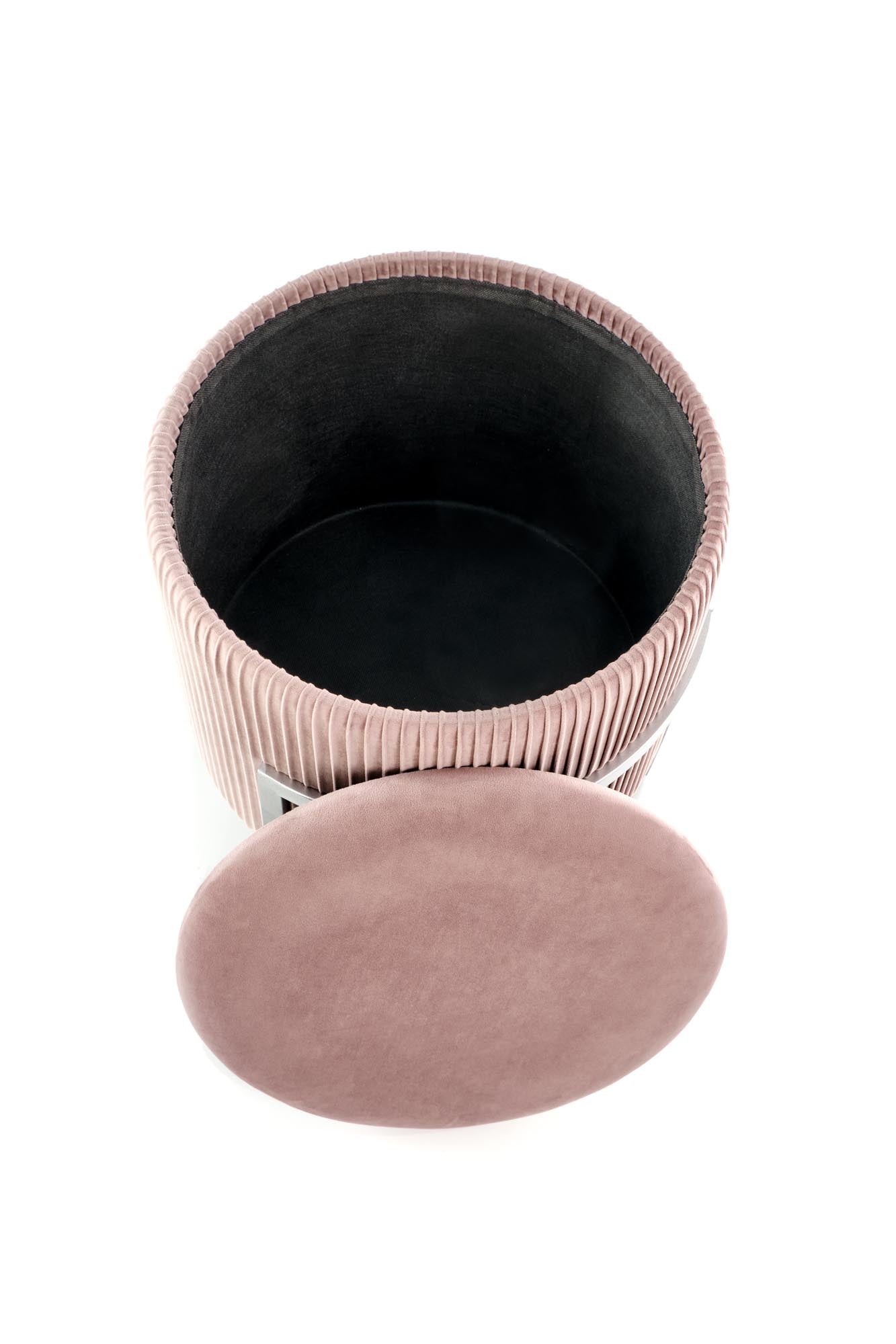 CRICKET pouffe szín: világos rózsaszín
