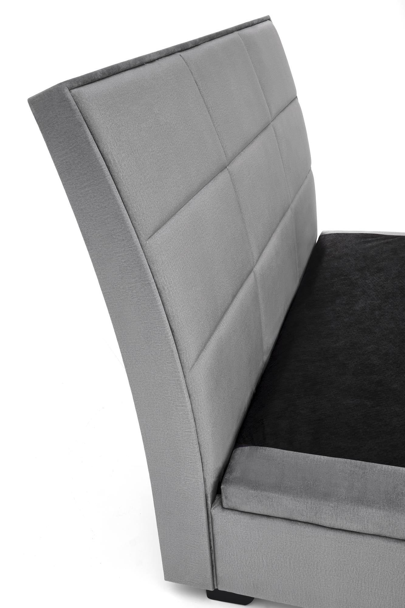 CONTINENTAL 2 160 ágy, szürke - Monolith 85