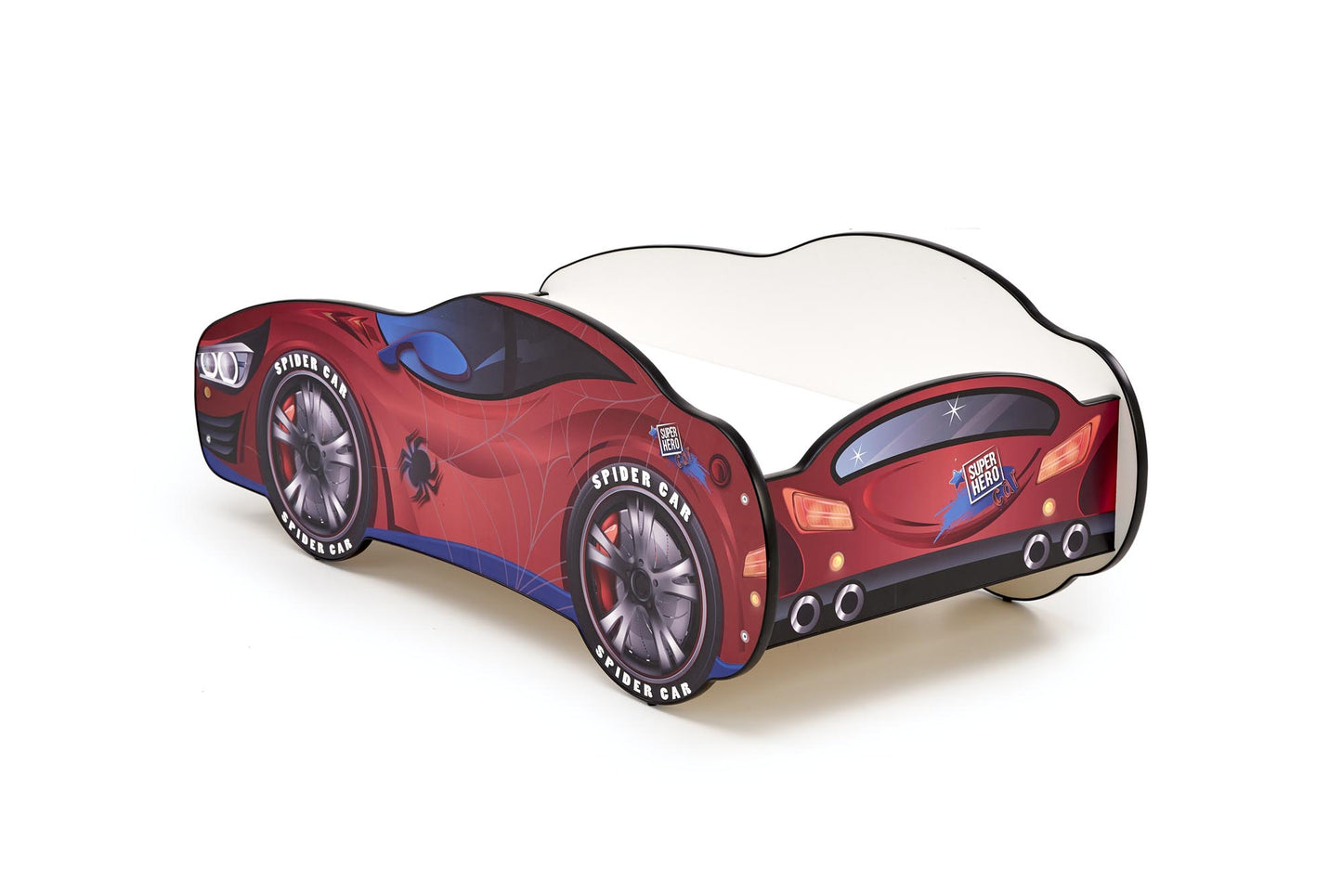 SPIDERCAR ágy, többszínű