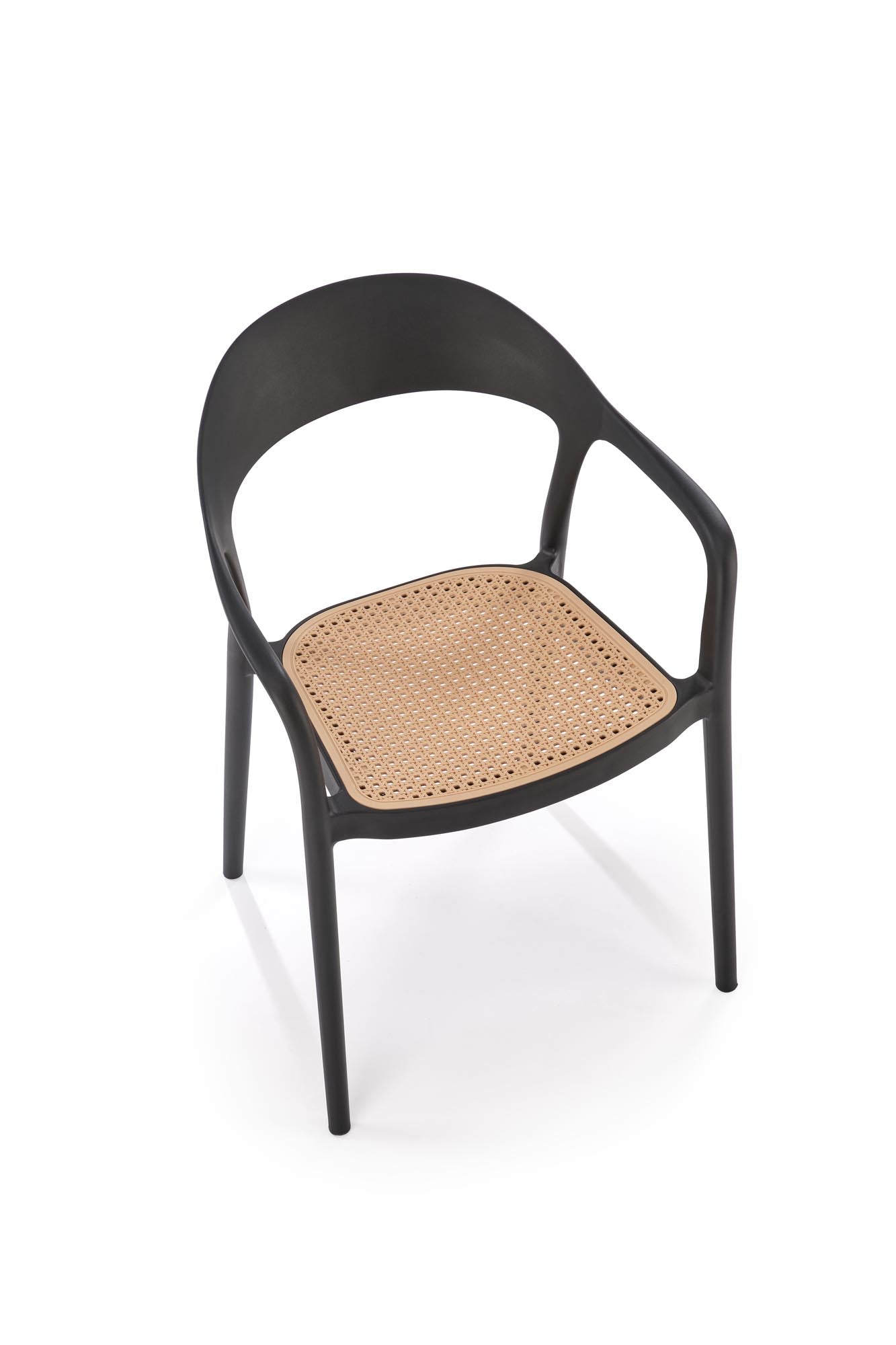 K530 szék fekete / natúr