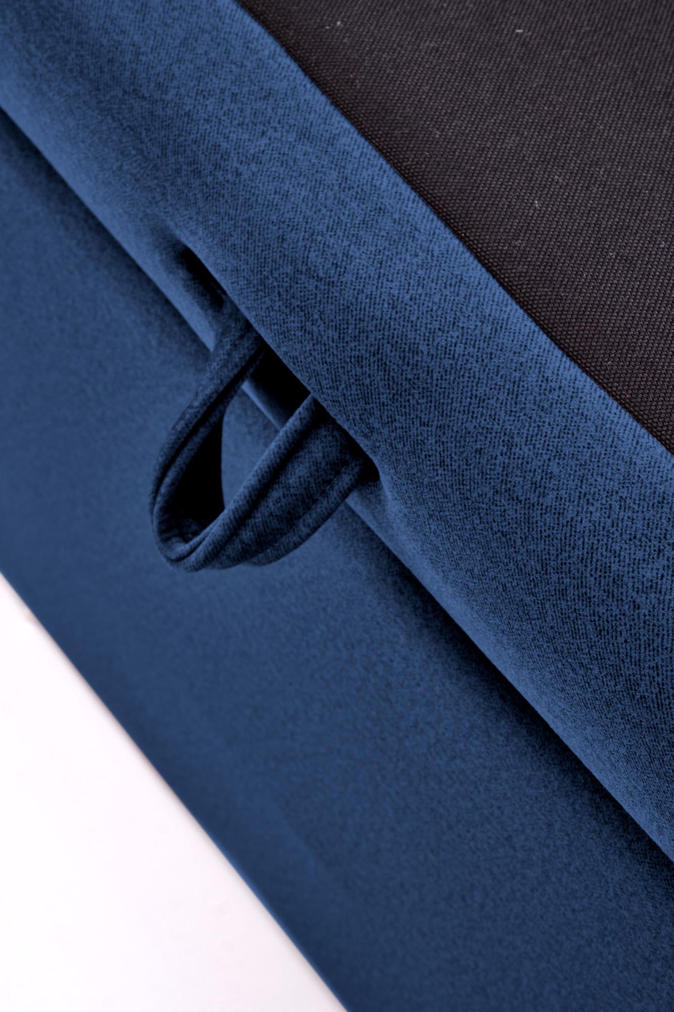 ASENTO 160 ágy, sötétkék -ELEMENT #13