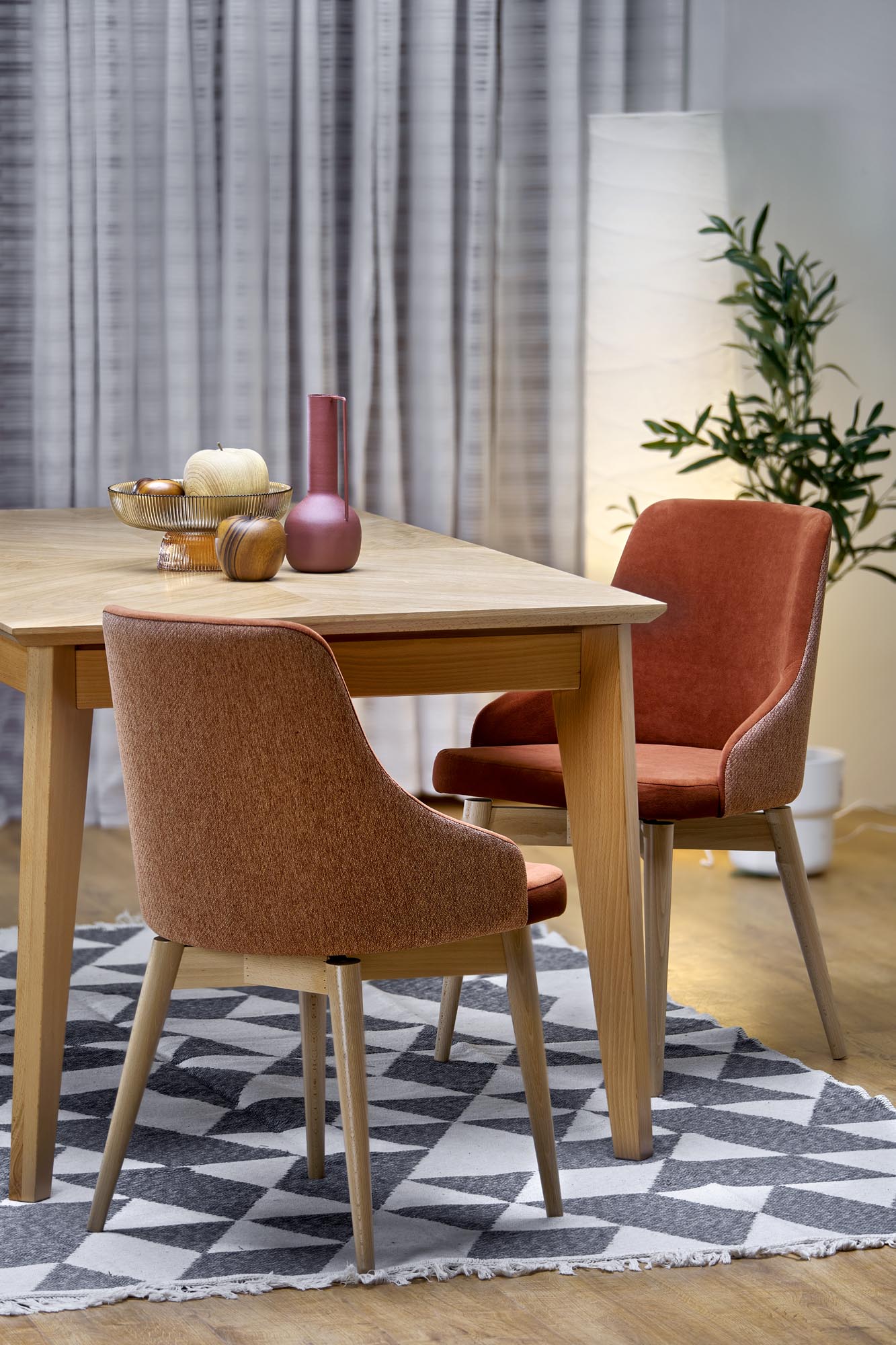 EDMONDO asztal natúr tölgy