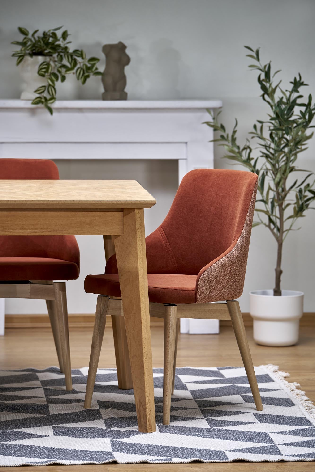 EDMONDO asztal natúr tölgy