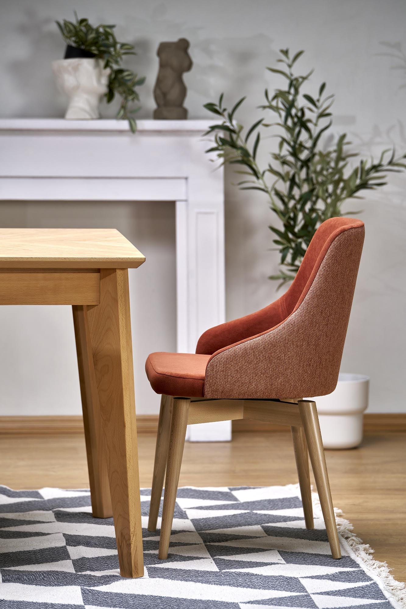 EDMONDO asztal natúr tölgy