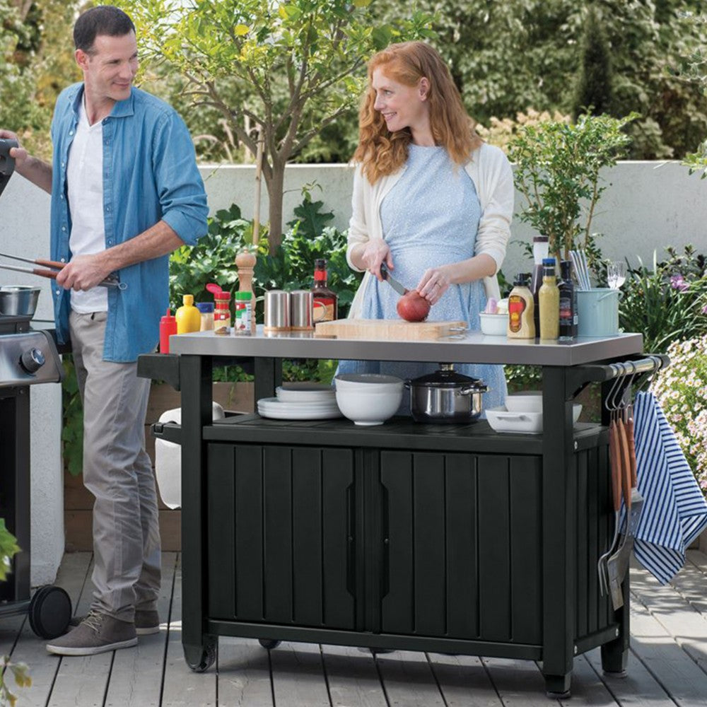 Unity XL 183L grill asztal, grafit_1