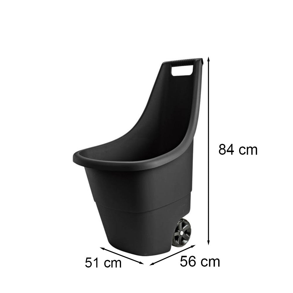 Easy go breeze műanyag kerti talicska 5l fekete_2