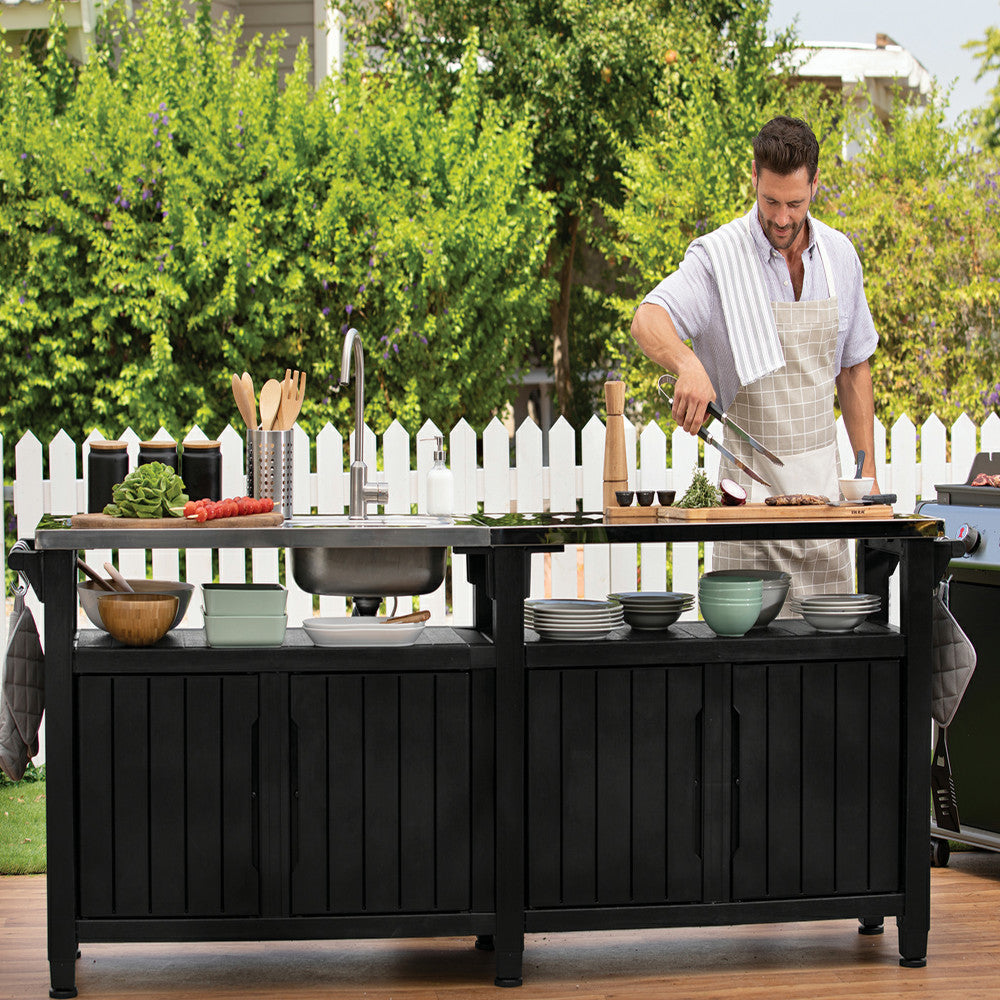 Unity Chef műanyag kerti grill asztal_2