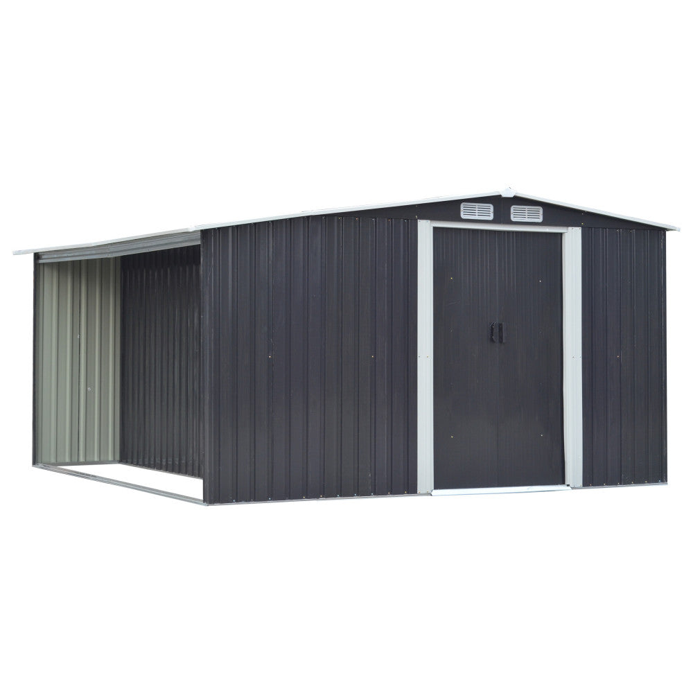 MIR18 SK kerti szerszámos ház fatároló rekesszel