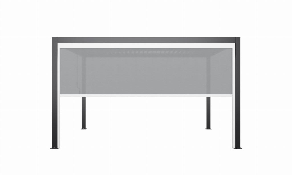 LUXE elektromos napellenző 370x218cm 4 m-ig fehér