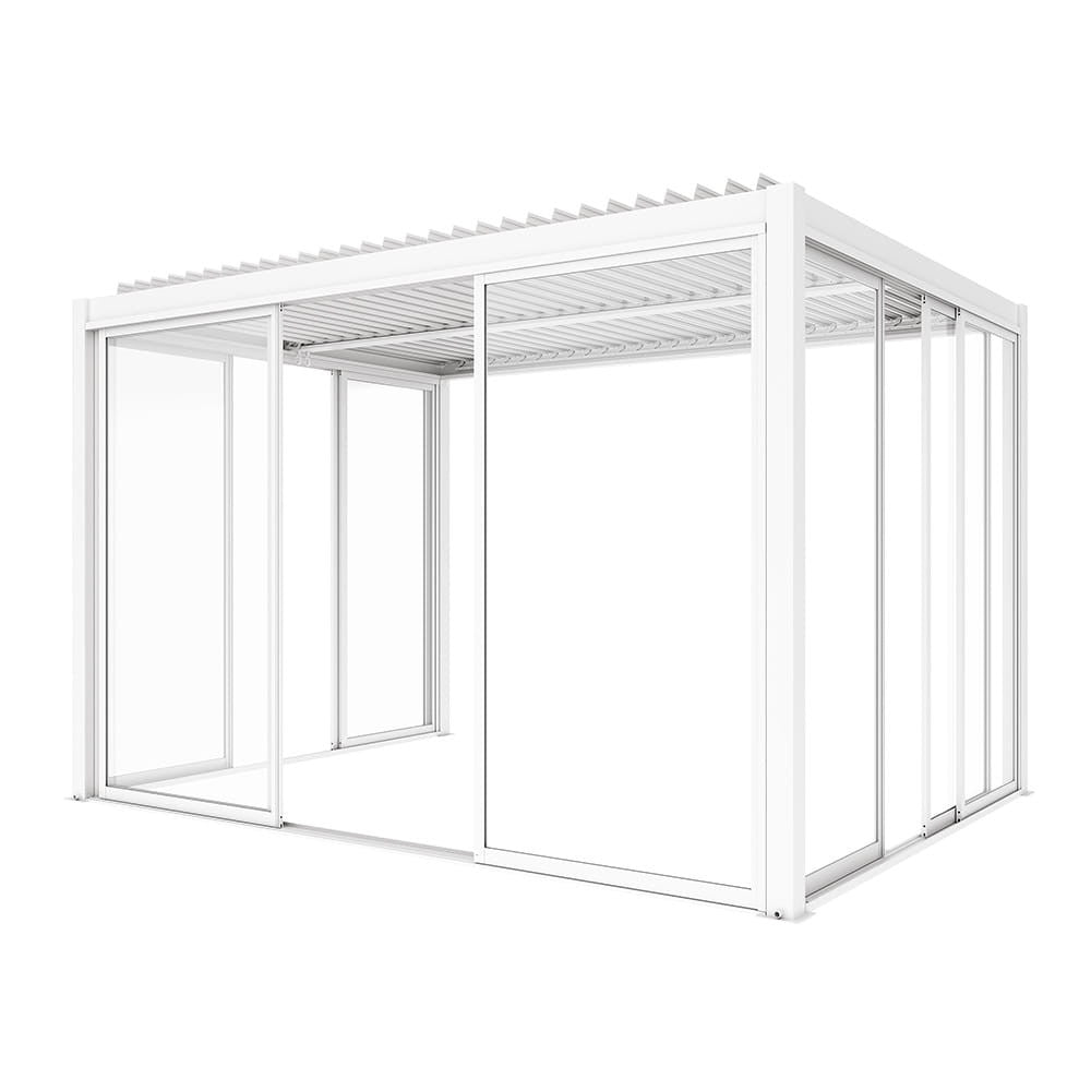 LUXE S8 tolóajtók 370x218cm 4 m-ig fehér