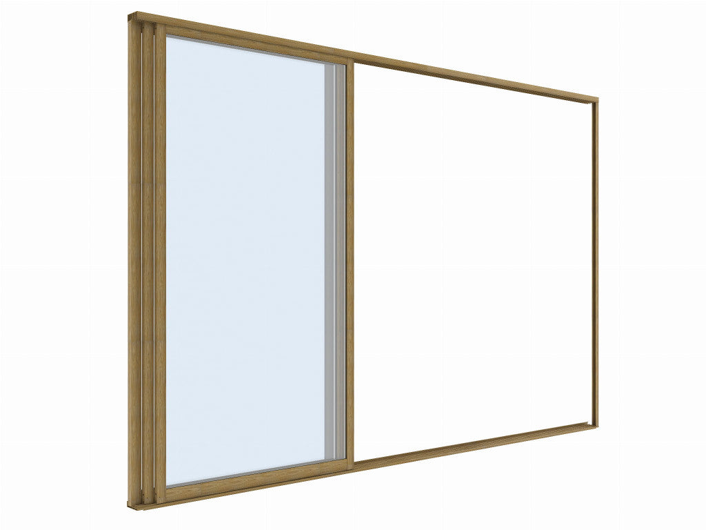 LUXE S8 tolóajtók 370x218cm 4 m-ig fa v2
