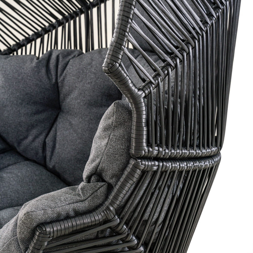 HOLAND függőfotel fekete