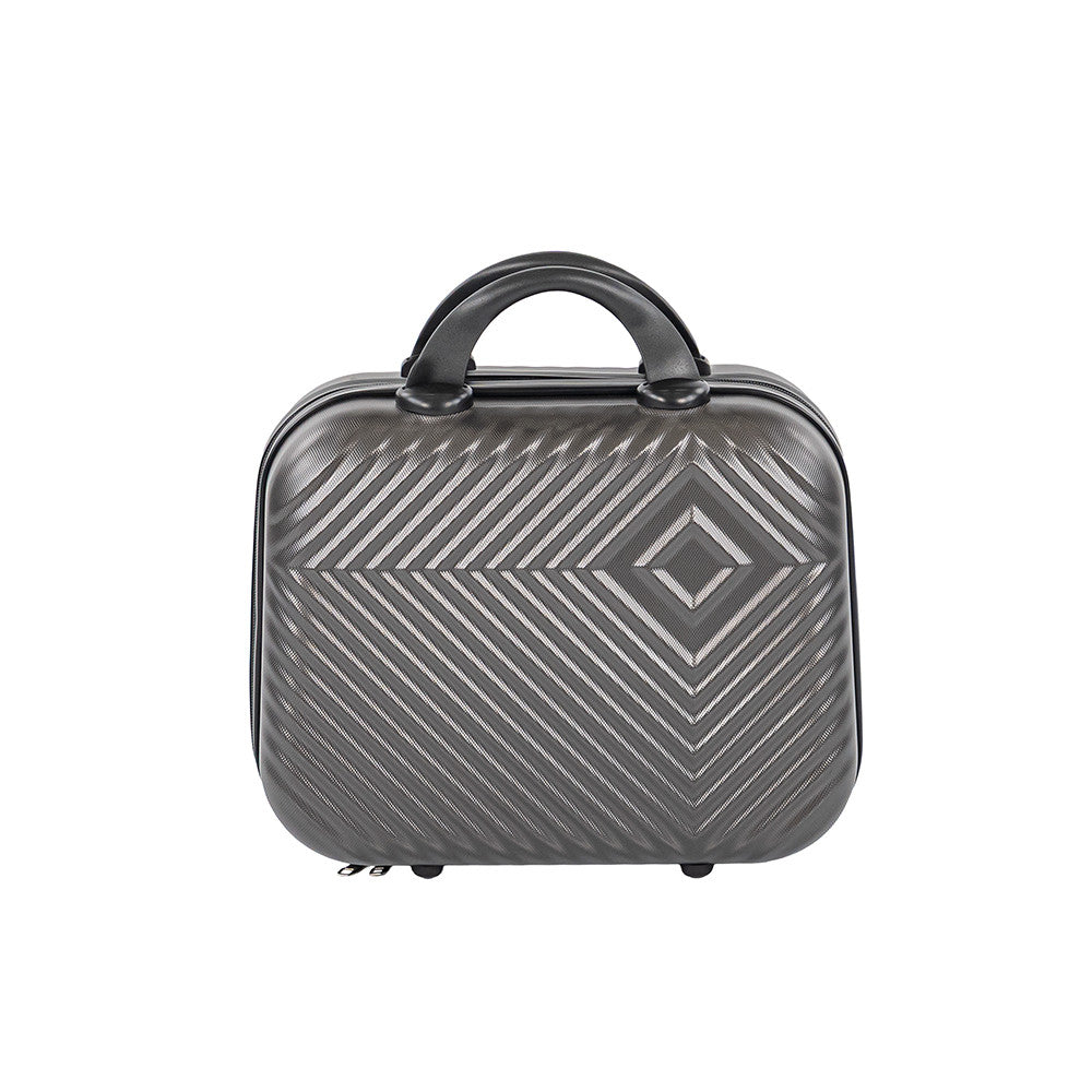 TraveLux Pro kézi bőrönd keményfedeles 28x36x16 cm szürke