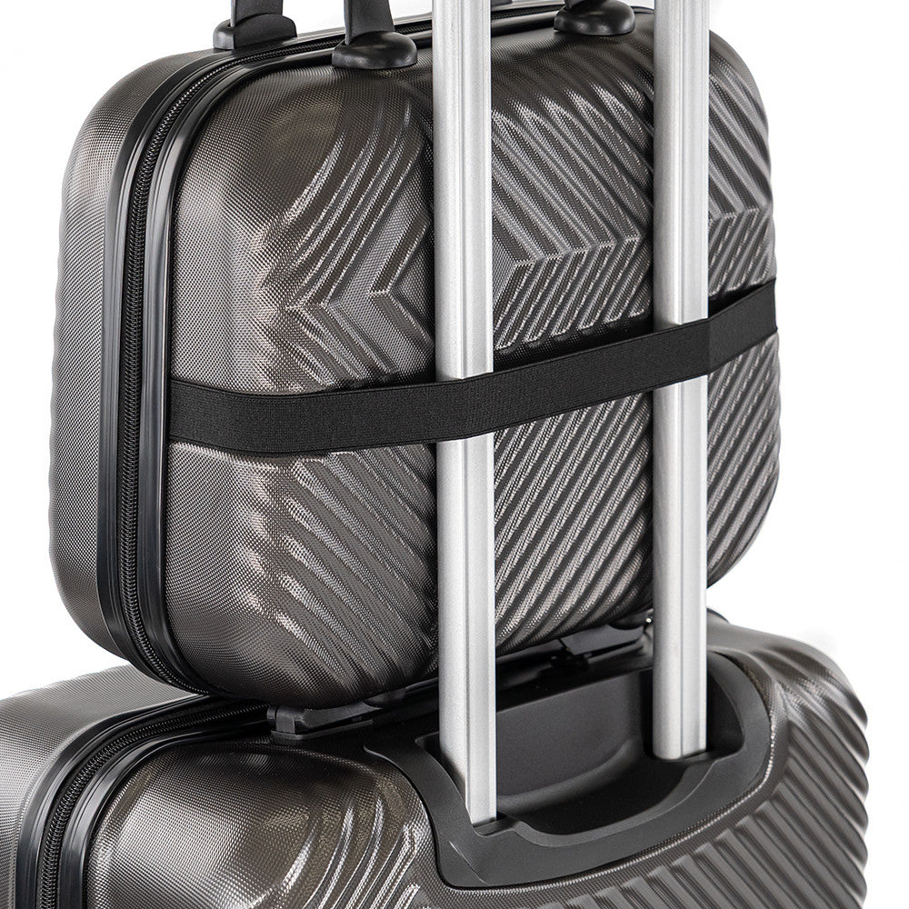 TraveLux Pro kabinbőrönd keményfedeles levehető kerékkel 50x40x20 cm lagúnakék
