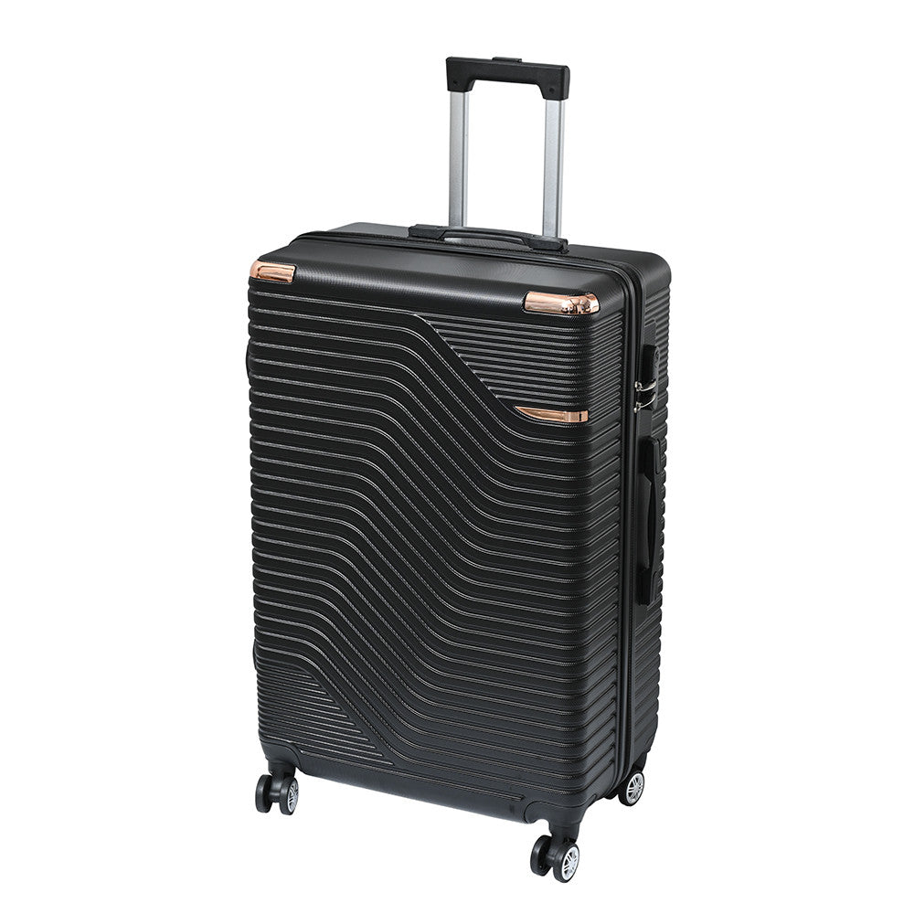 TraveLux Urban nagy bőrönd keményfedeles 76x50x29 cm fekete