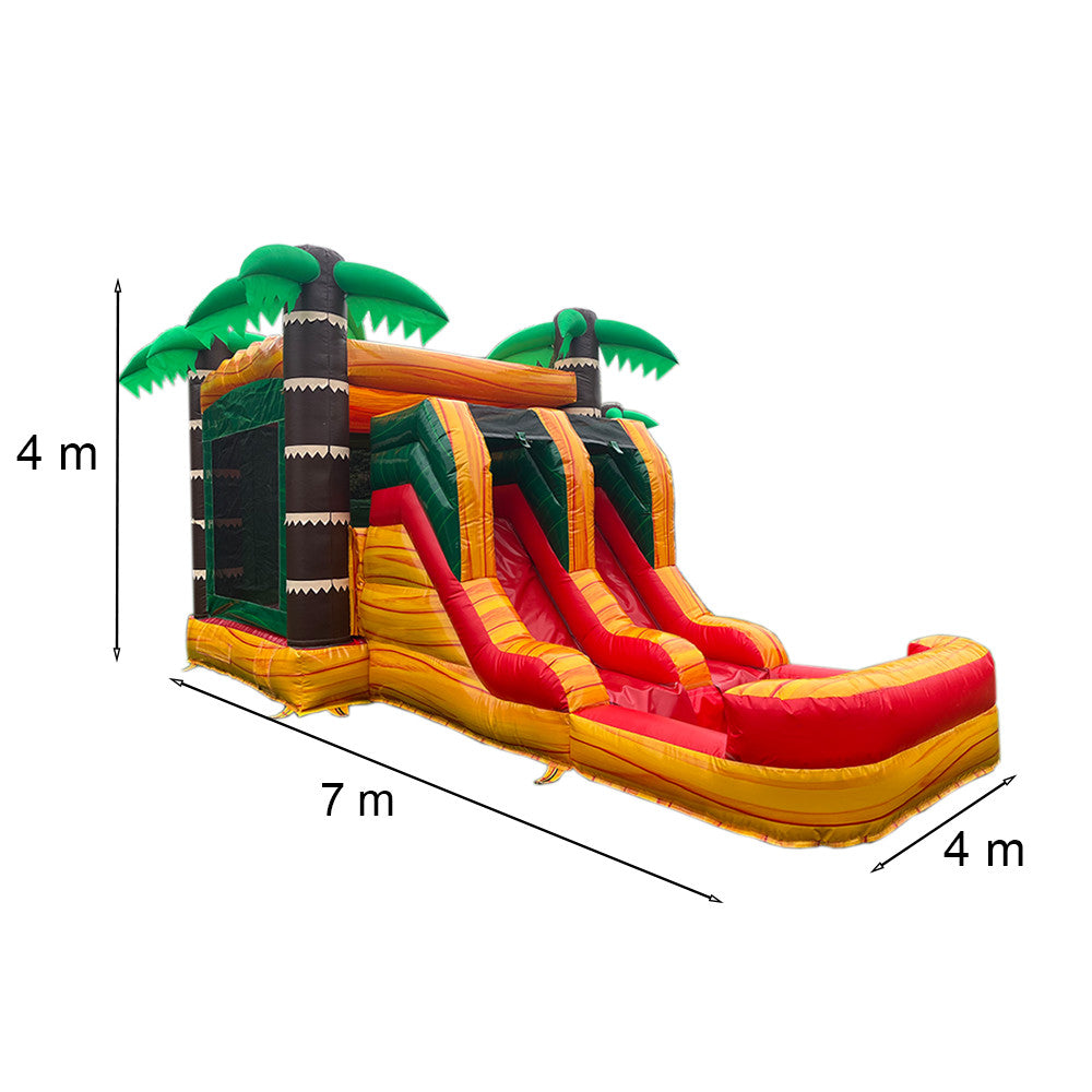 Pálmafa II ugrálóvár 7x4x4m_1