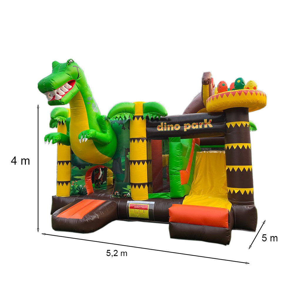 Dino park ugrálóvár 5,2x5x4m_2