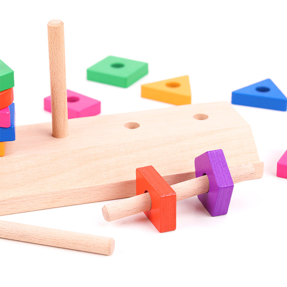 Oktatójáték színes geometriai formák válogatása_5