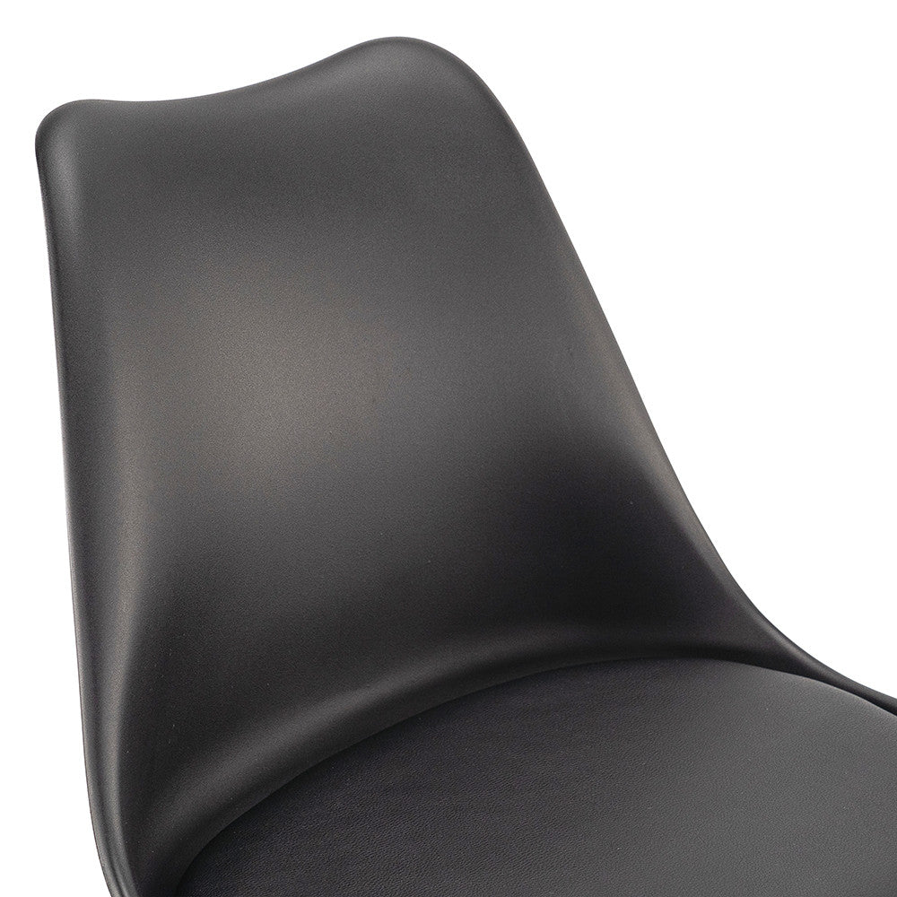 Silla étkezőszék 6 db fekete színben