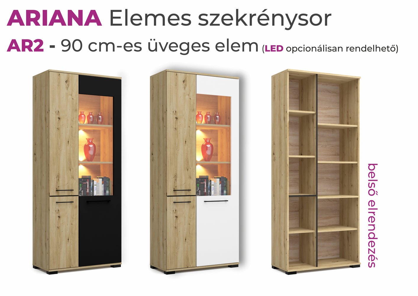 Ariana elemes szekrénysor