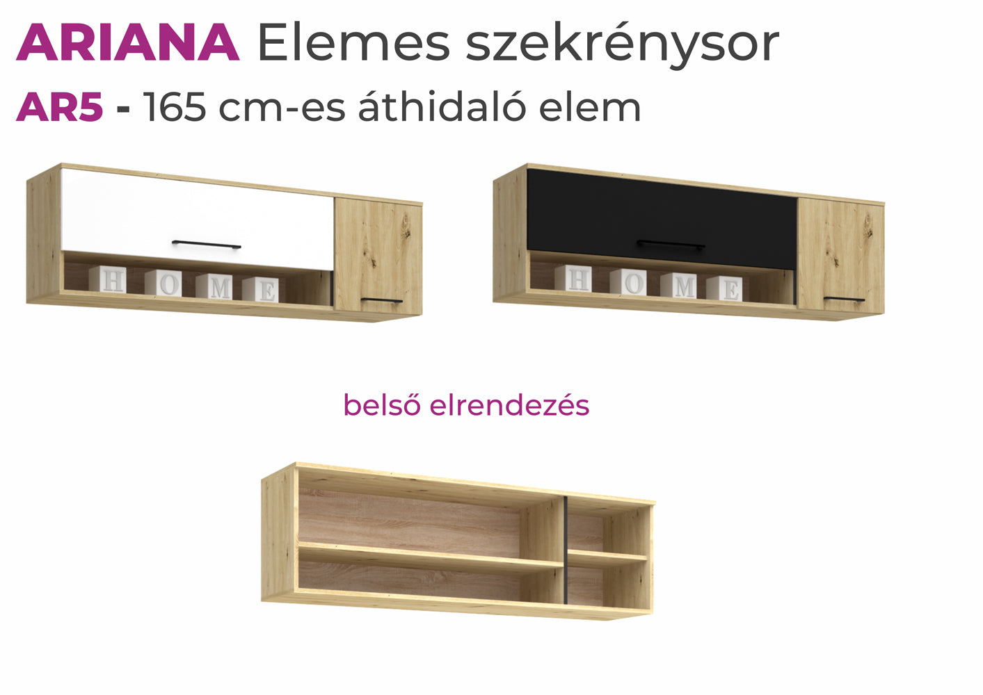 Ariana elemes szekrénysor