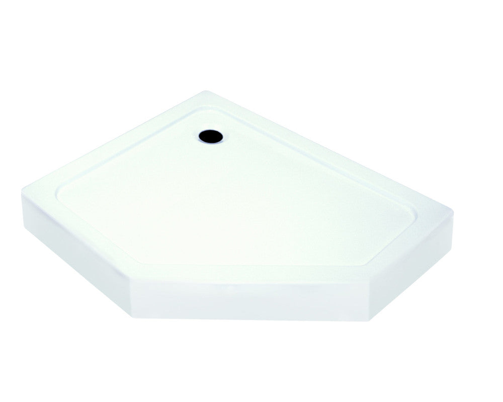 Glasgow 1 szögletes aszimmetrikus zuhanytálca, balos