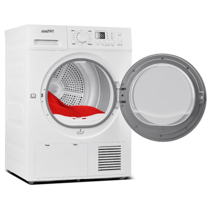 HOMEFORT HSZH81UW Hőszivattyús szárítógép, A++ Energiaosztály, 8 kg, Zajszint: 65 dB, Inverter motor nélkül