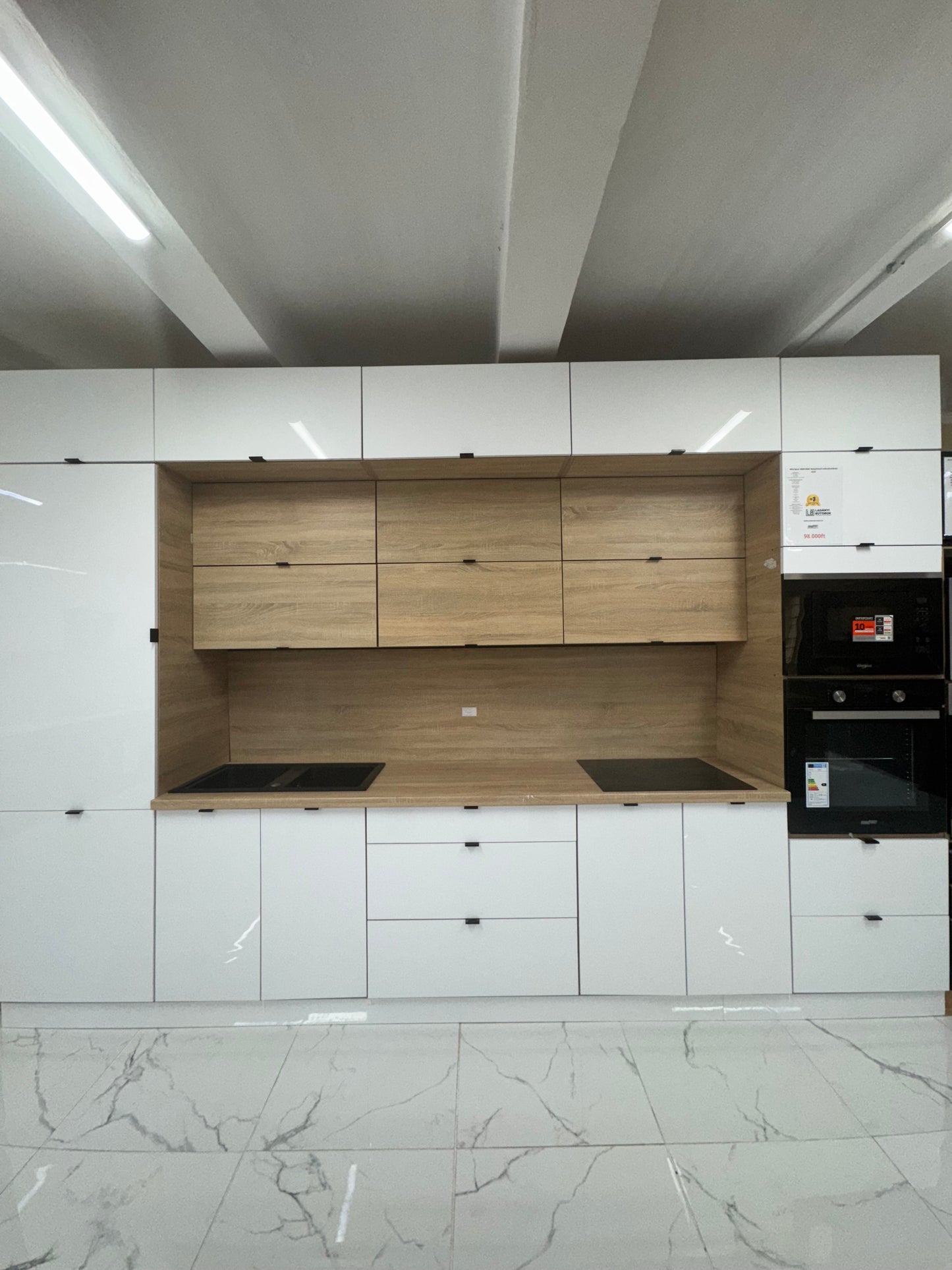 Milánó 340 / 360 cm komplett konyhabútor blokk
