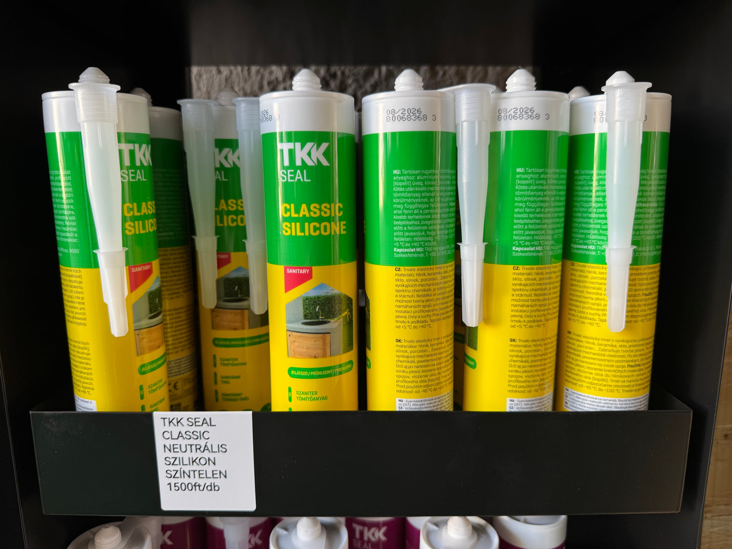 TKK SEAL CLASSIC szilikon színtelen