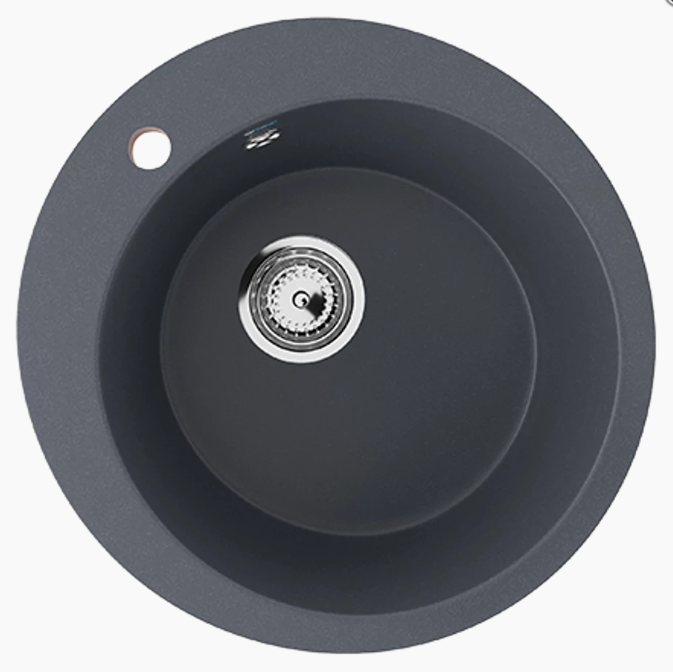 Ulgran U-405-308 Gránit Mosogatótálca - Egymedencés, Kerek
