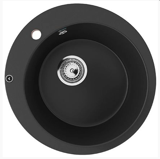 Ulgran U-405-308 Gránit Mosogatótálca - Egymedencés, Kerek