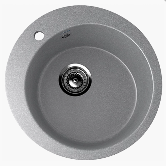Ulgran U-405-308 Gránit Mosogatótálca - Egymedencés, Kerek