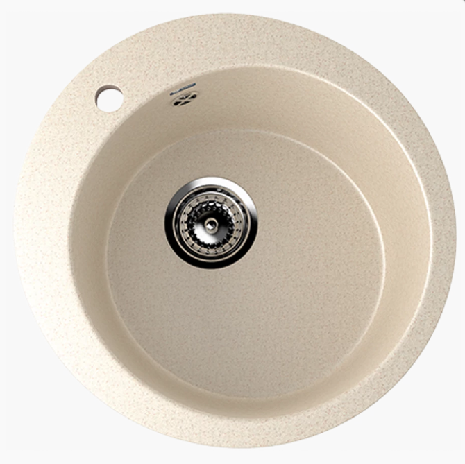 Ulgran U-405-308 Gránit Mosogatótálca - Egymedencés, Kerek