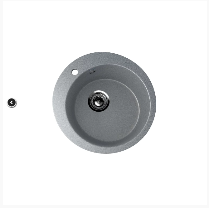 Ulgran U-405-308 Gránit Mosogatótálca - Egymedencés, Kerek