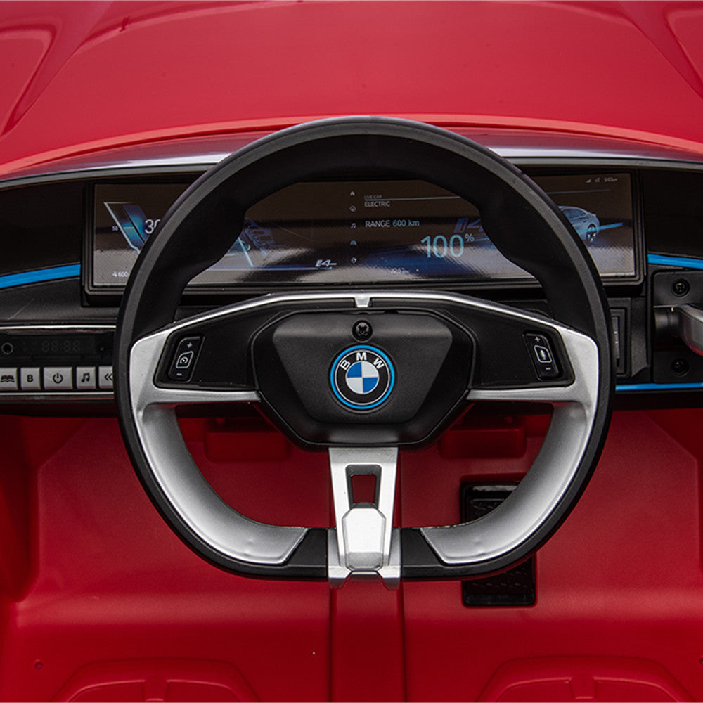 Elektromos autó BMW i4 cabrio piros_5