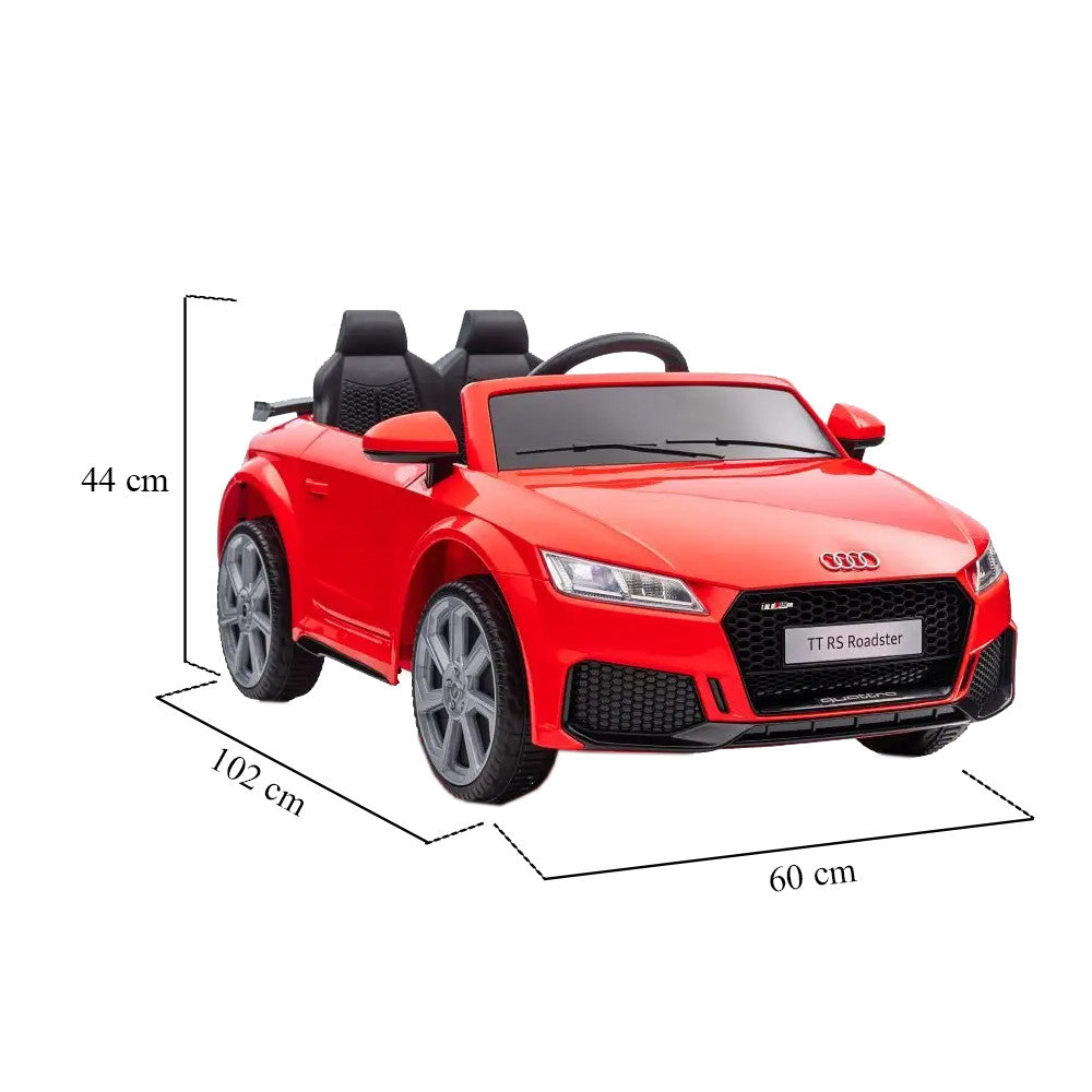 Elektromos autó Audi TT piros_2
