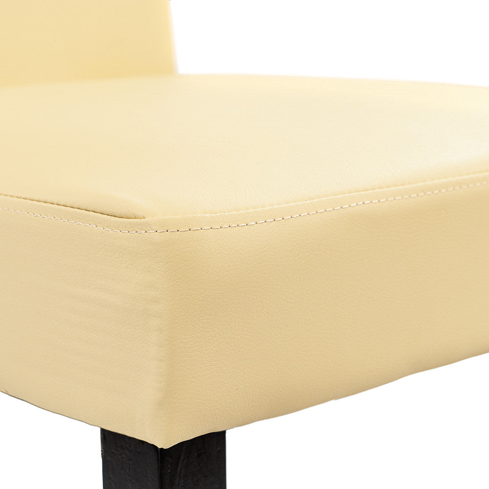 Karen 4+1 étkező garnitúra fekete-bézs