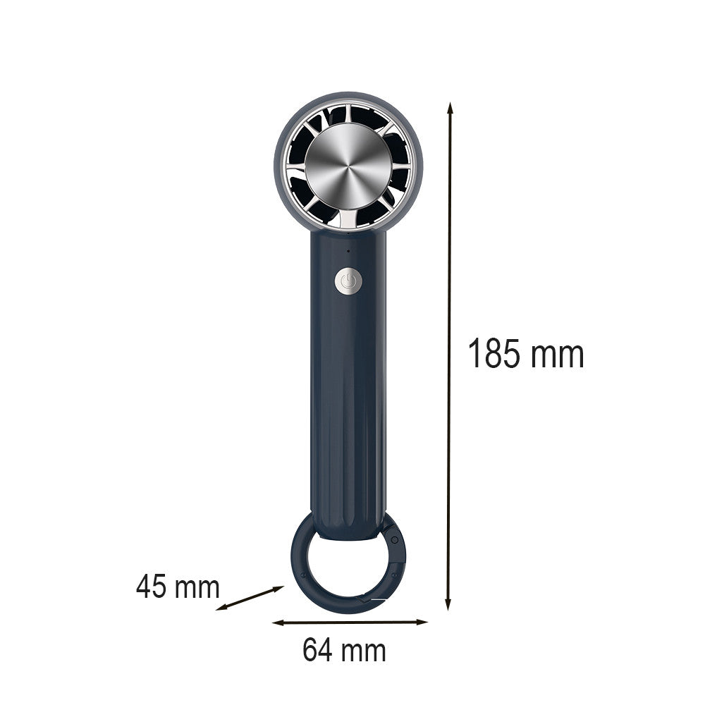 Rico kézi hordozható usb ventilátor 5 W 2000 mAh fekete