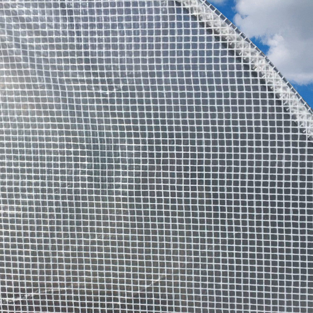 Melegház fólia 200x300x450 cm váz nélkül fehér