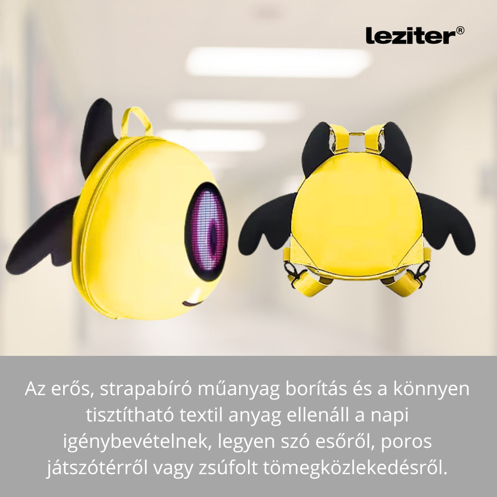 Pixy ledes okos hátizsák sárga