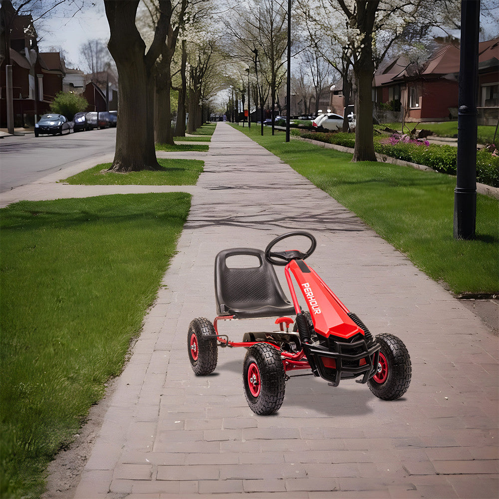 Pedálos gokart piros_1