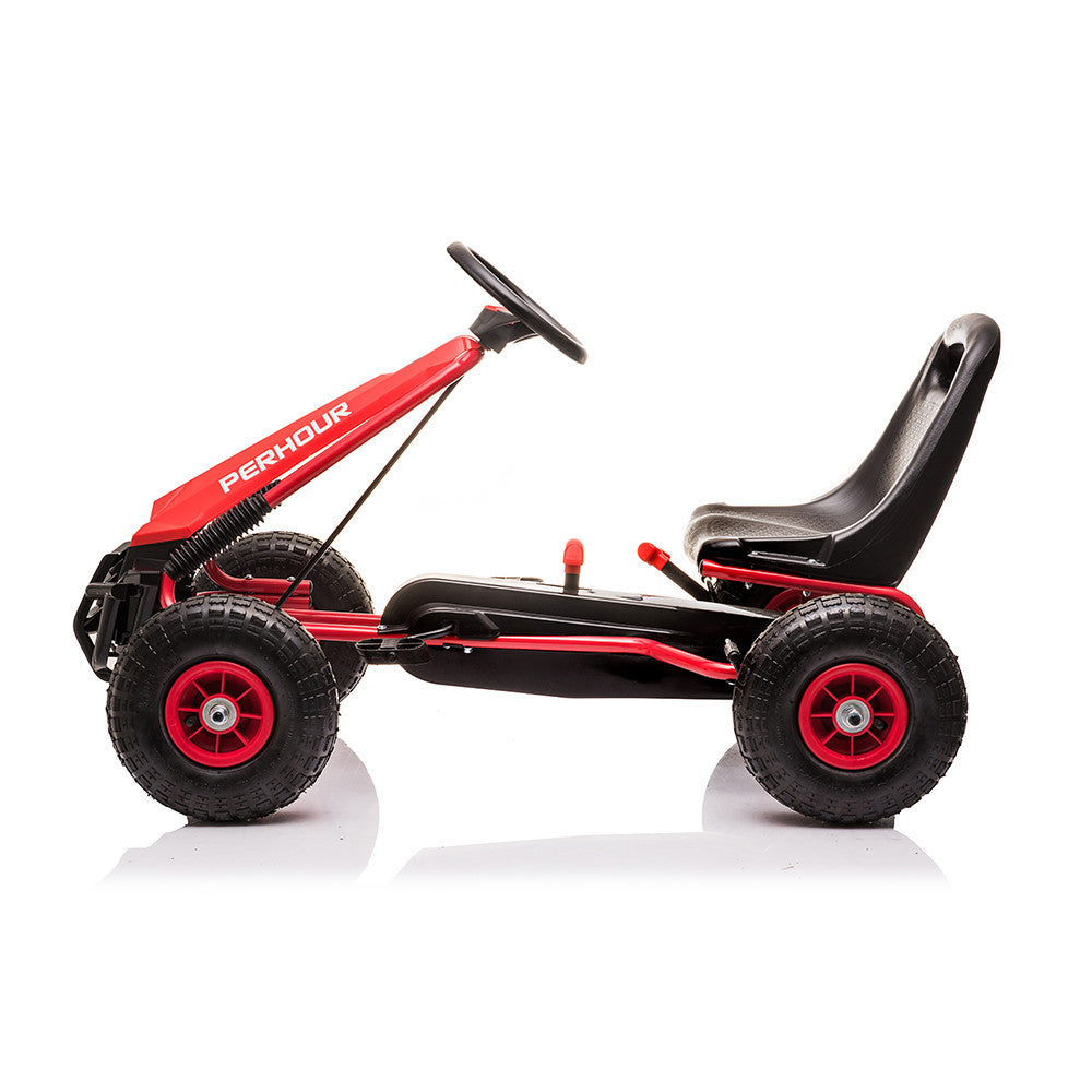 Pedálos gokart piros_4