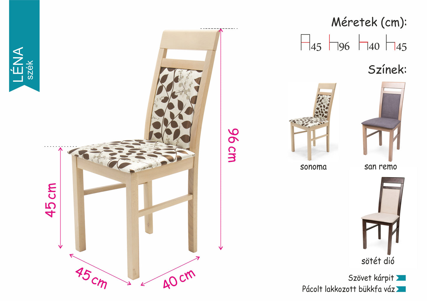 LÉNA szék
