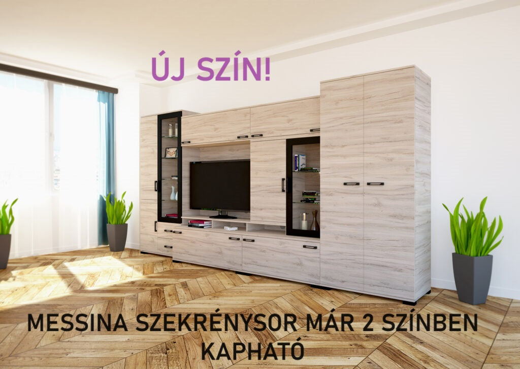 MESSINA szekrénysor 400 cm
