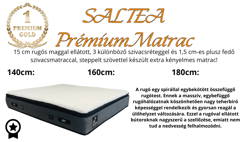 Saltea Premium Matrac