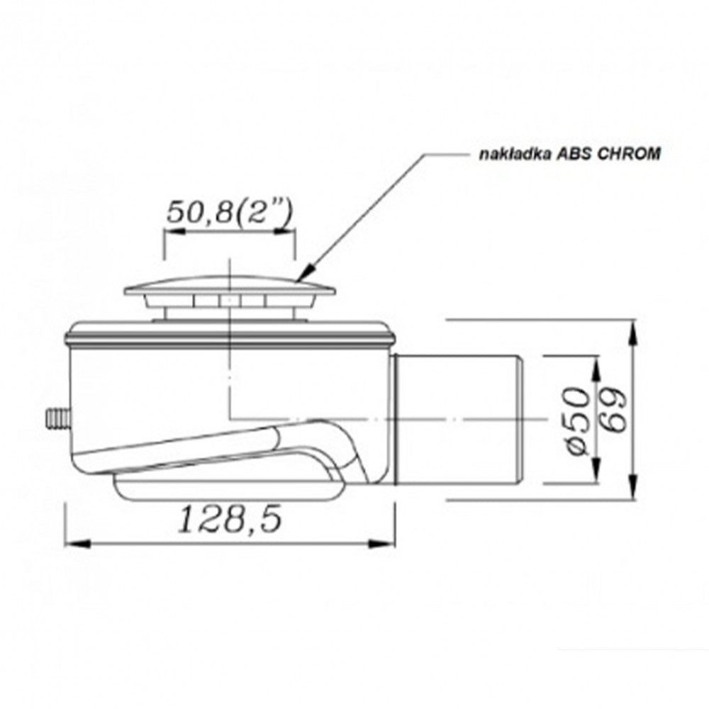 Speed 5 click-clack zuhanytálca szifon_1