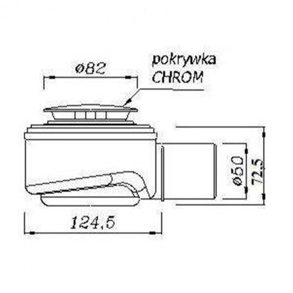 SPEED5 Speed 5 zuhanytálca szifon_1